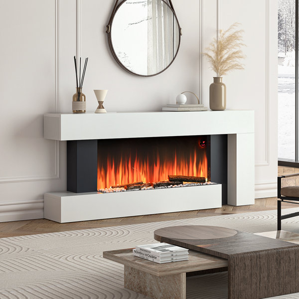 Best electric deals tv stand fireplace